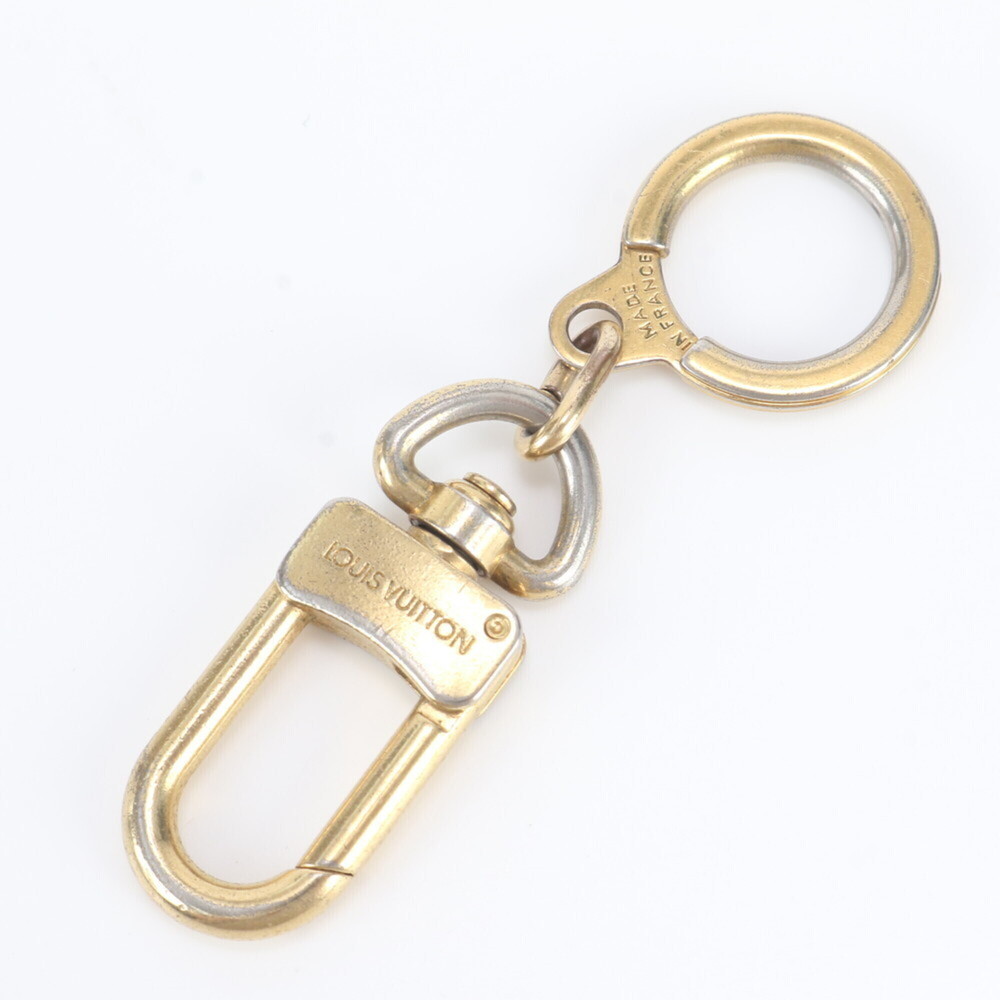 Louis Vuitton Keyring Keychain Bag Charm Gold Women's Men's